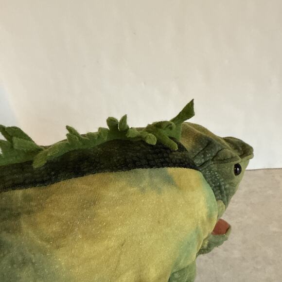 Folkmanis Green Iguana Lizard Puppet Plush 30" Realistic Stuffed Animal Toy Gift - Picture 14 of 16